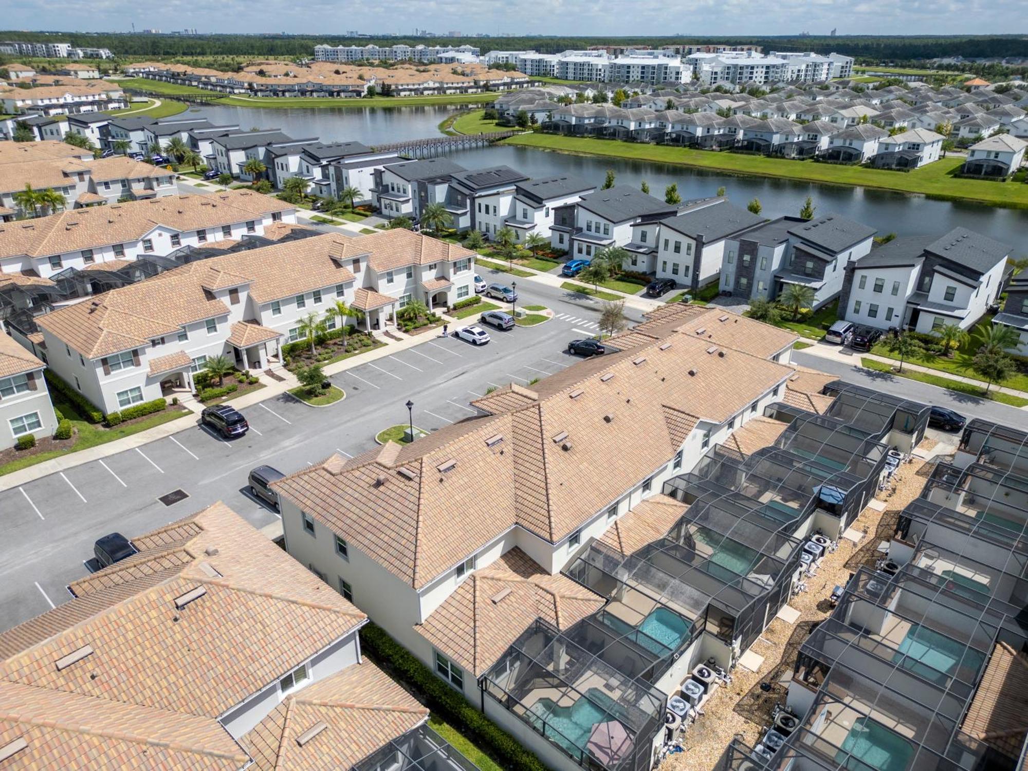 Renewed Luxury Townhouse With Private Pool Villa Kissimmee Ngoại thất bức ảnh